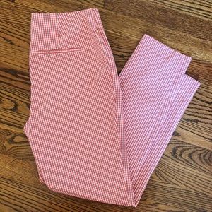 Pink Gingham Pants